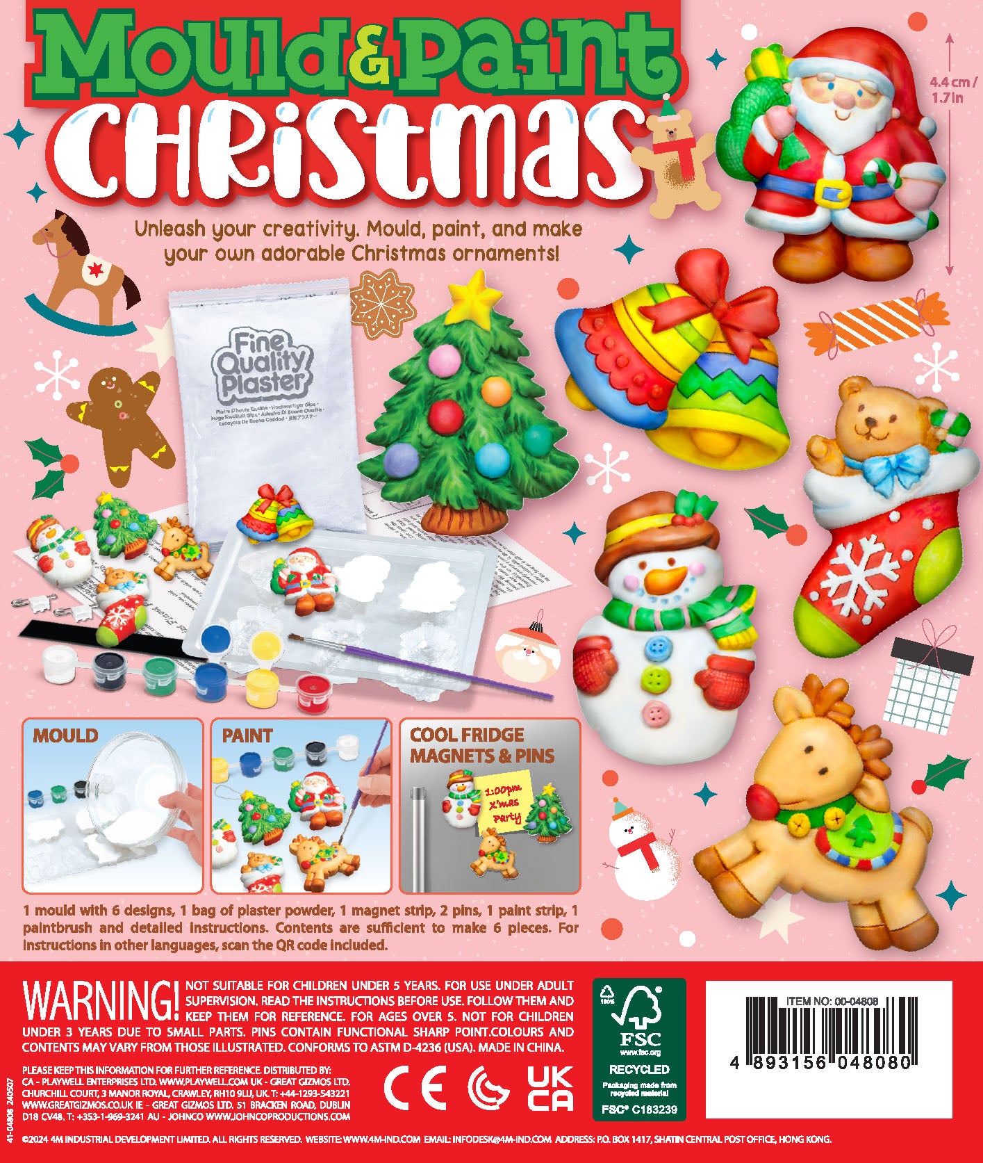 Mould & Paint - Christmas
