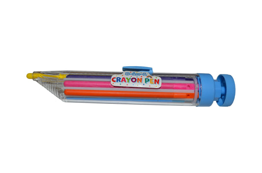 8 in 1 Crayon Pen