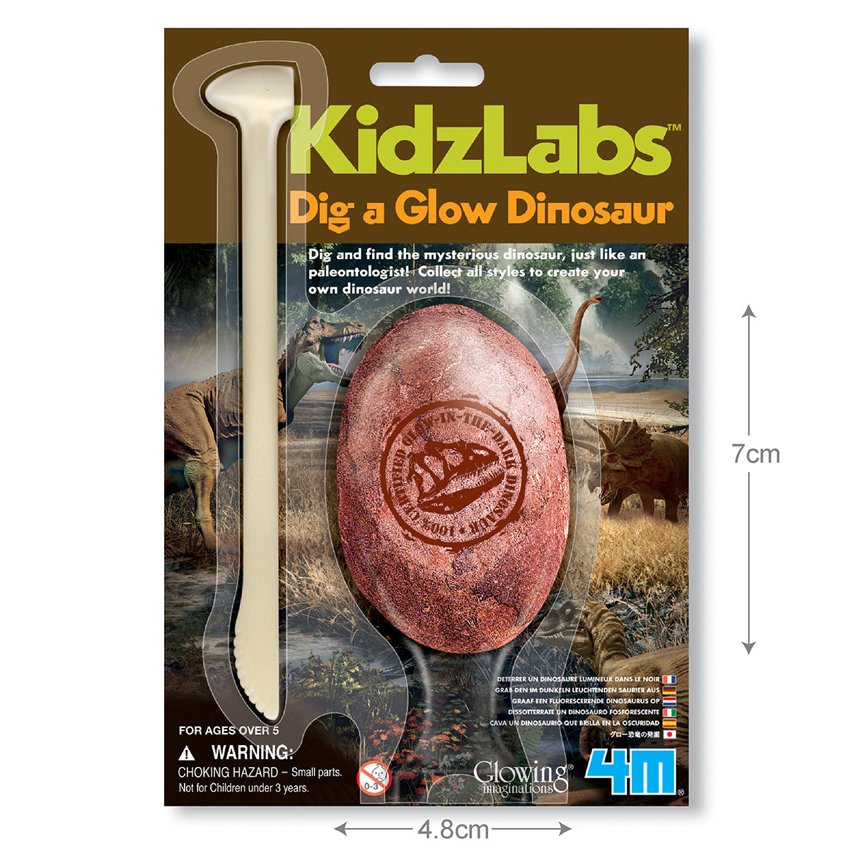 KidzLabs Dig A Glow Dinosaur