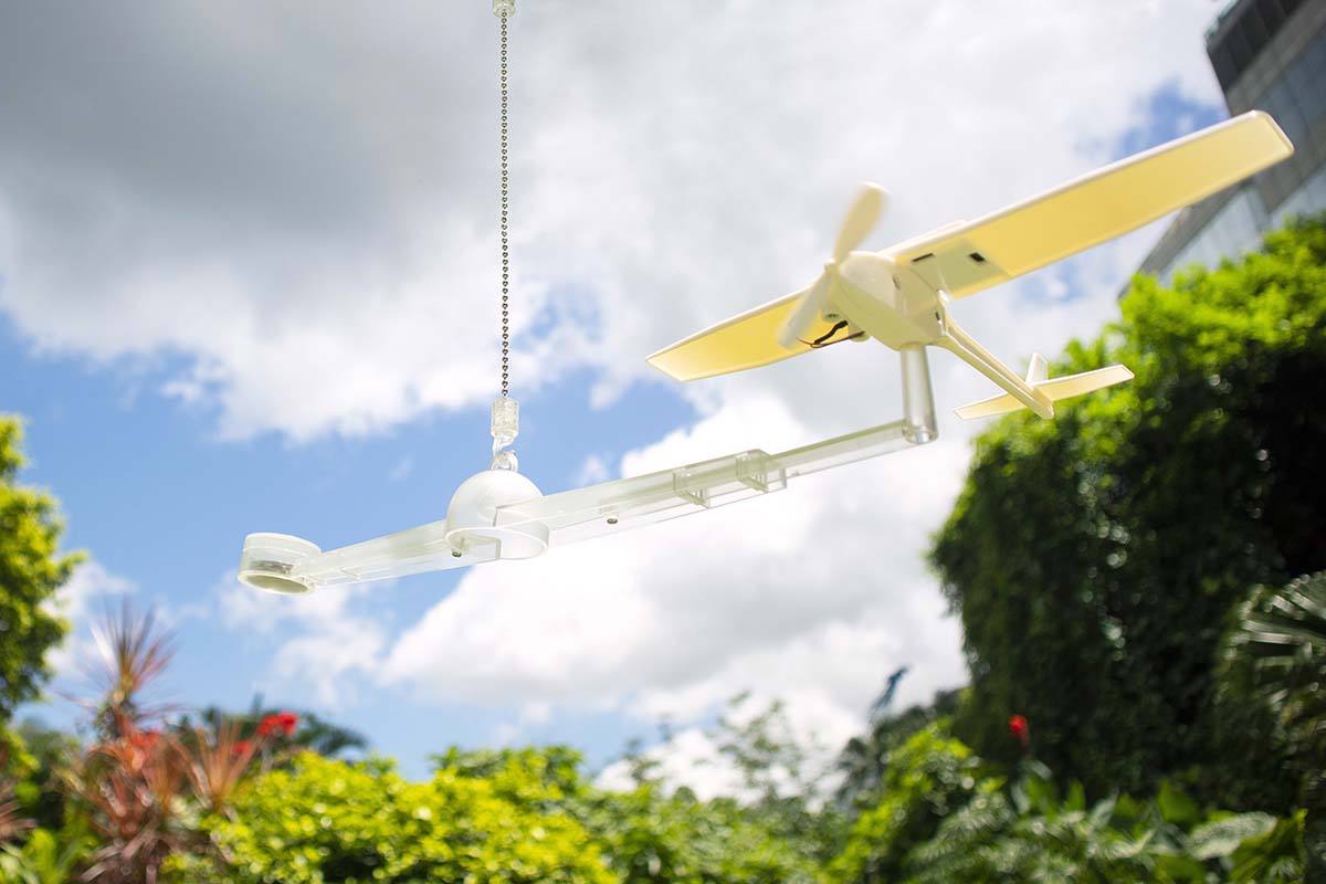 Green Science Solar Plane Mobile