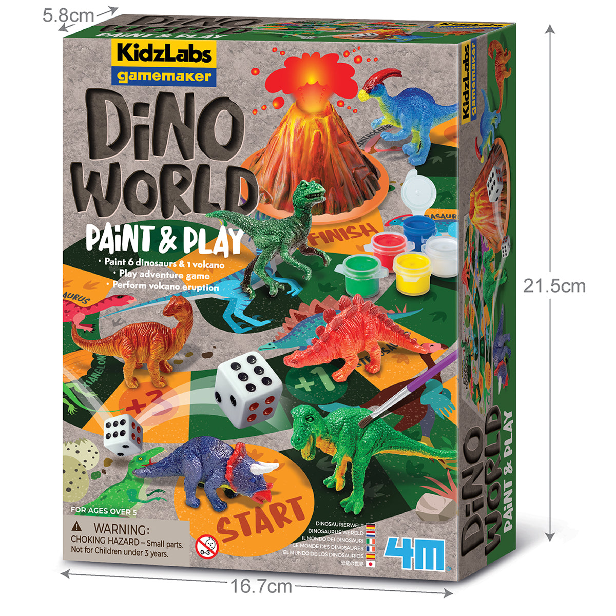 KidzLabs Dino World Paint & Play