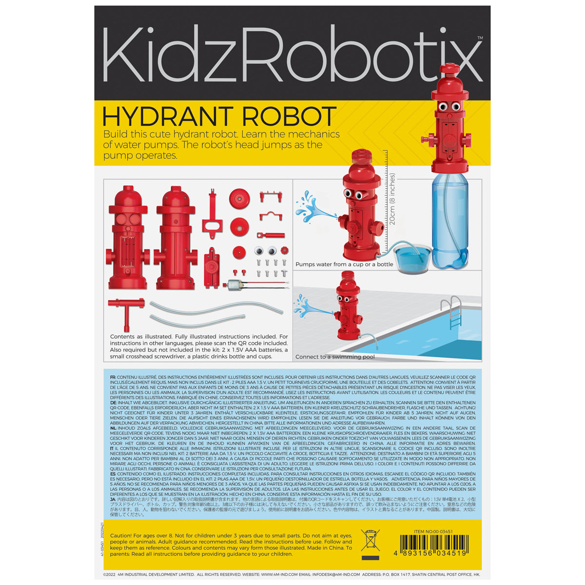 KidzRobotix Hydrant Robot