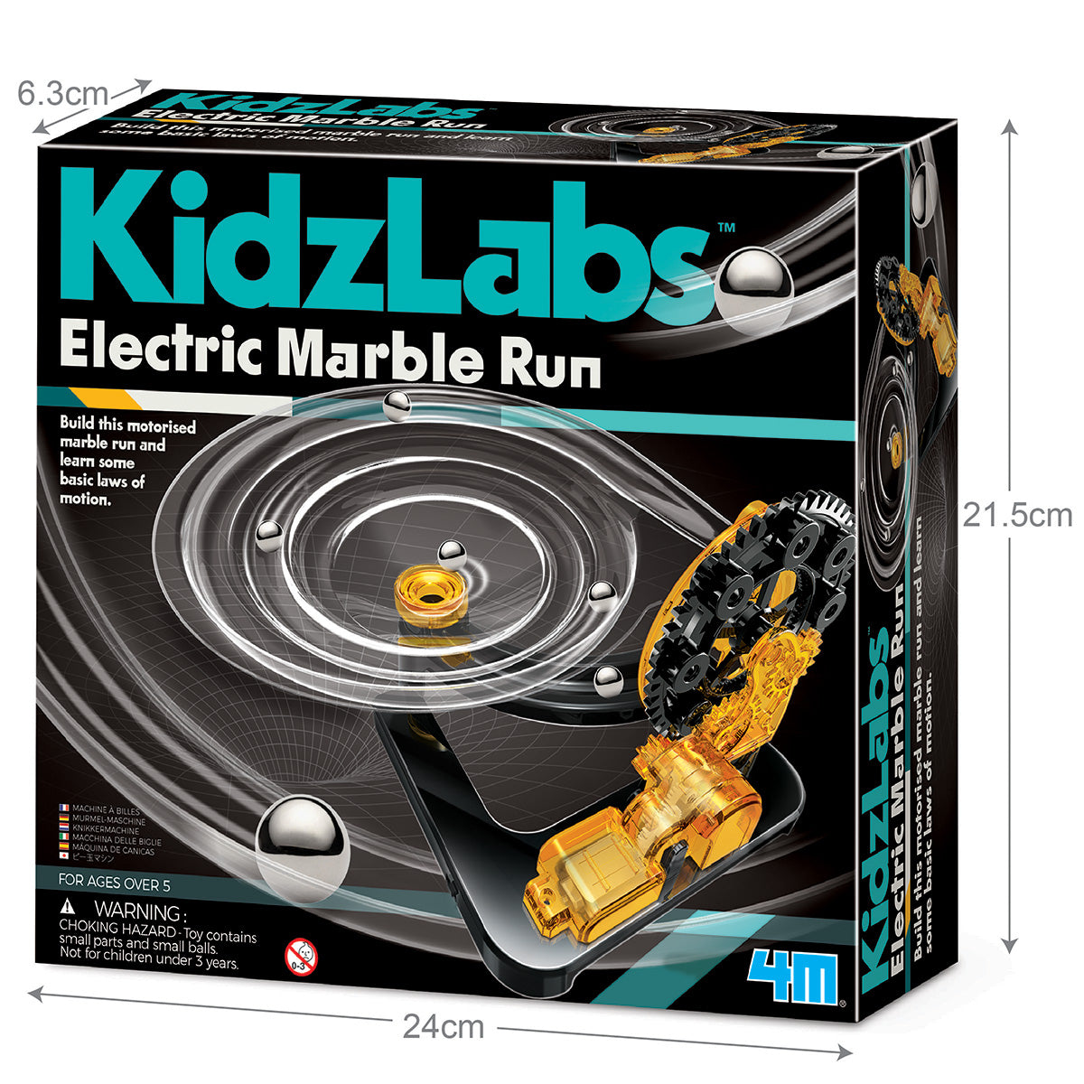 KidzLabs Electric Marble Run