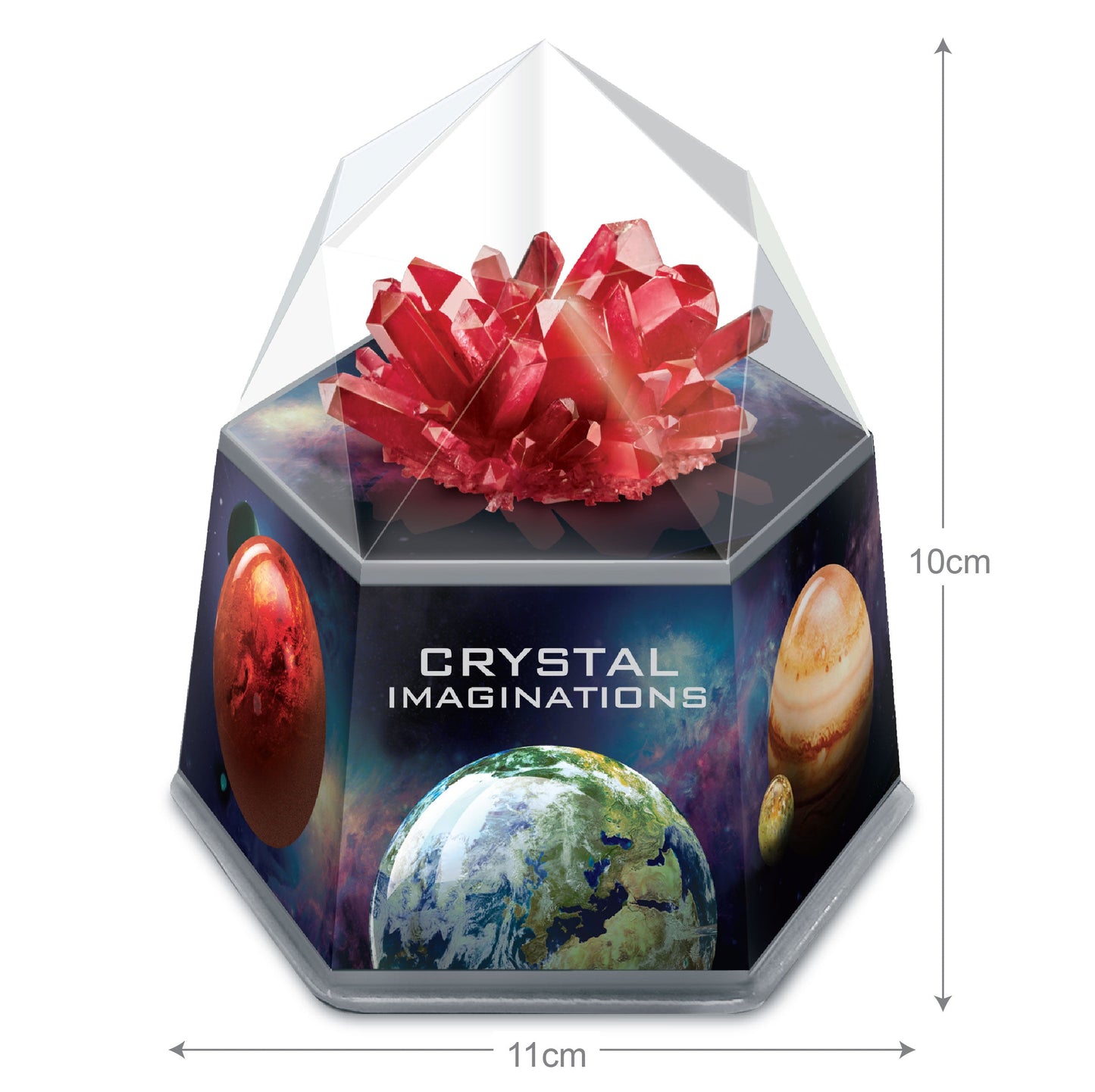 Crystal Imaginations Crystal Growing Kit Red