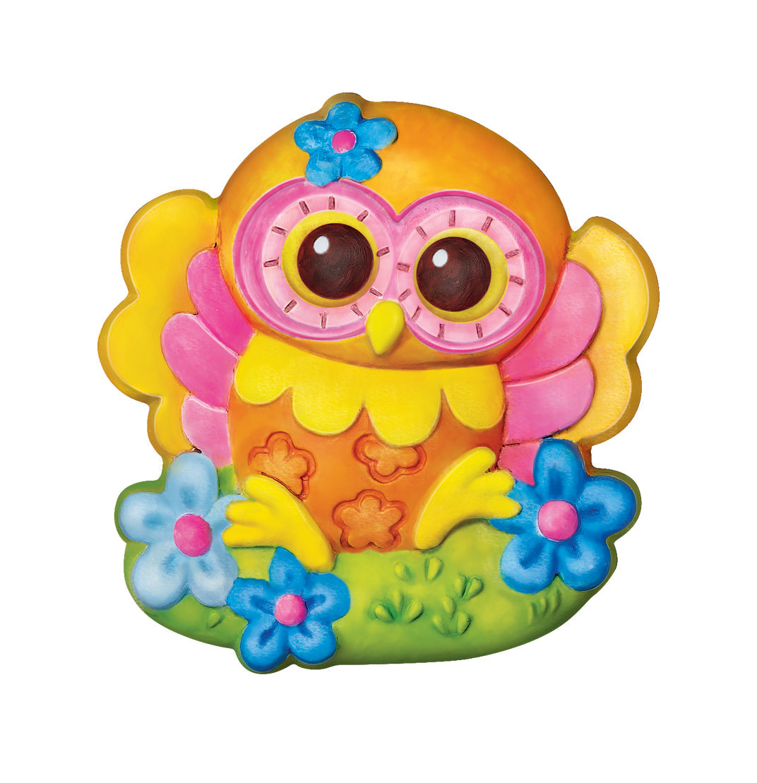 Mould & Paint Glow Owls