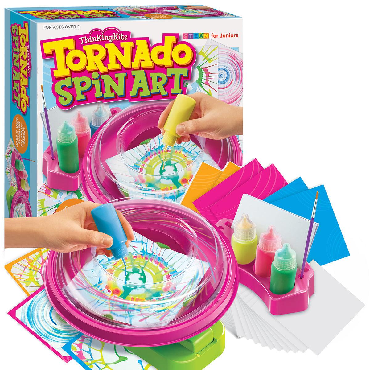 Thinking Kits Tornado Spin Art