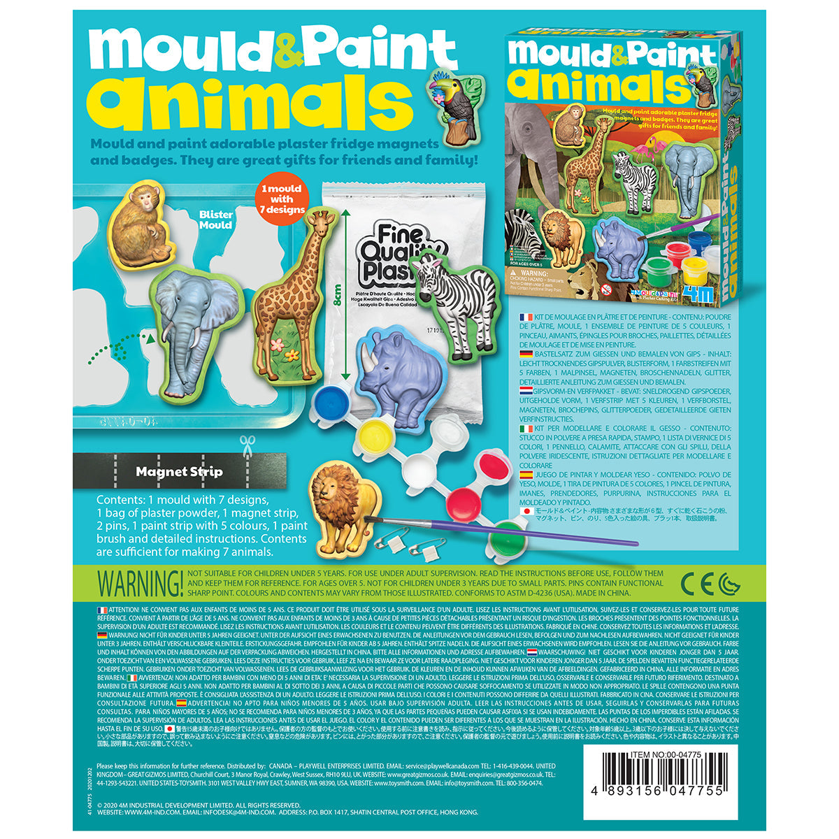 Mould & Paint Animals