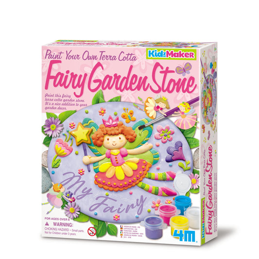 Paint Your Own Terracotta Fairy Garden Stone