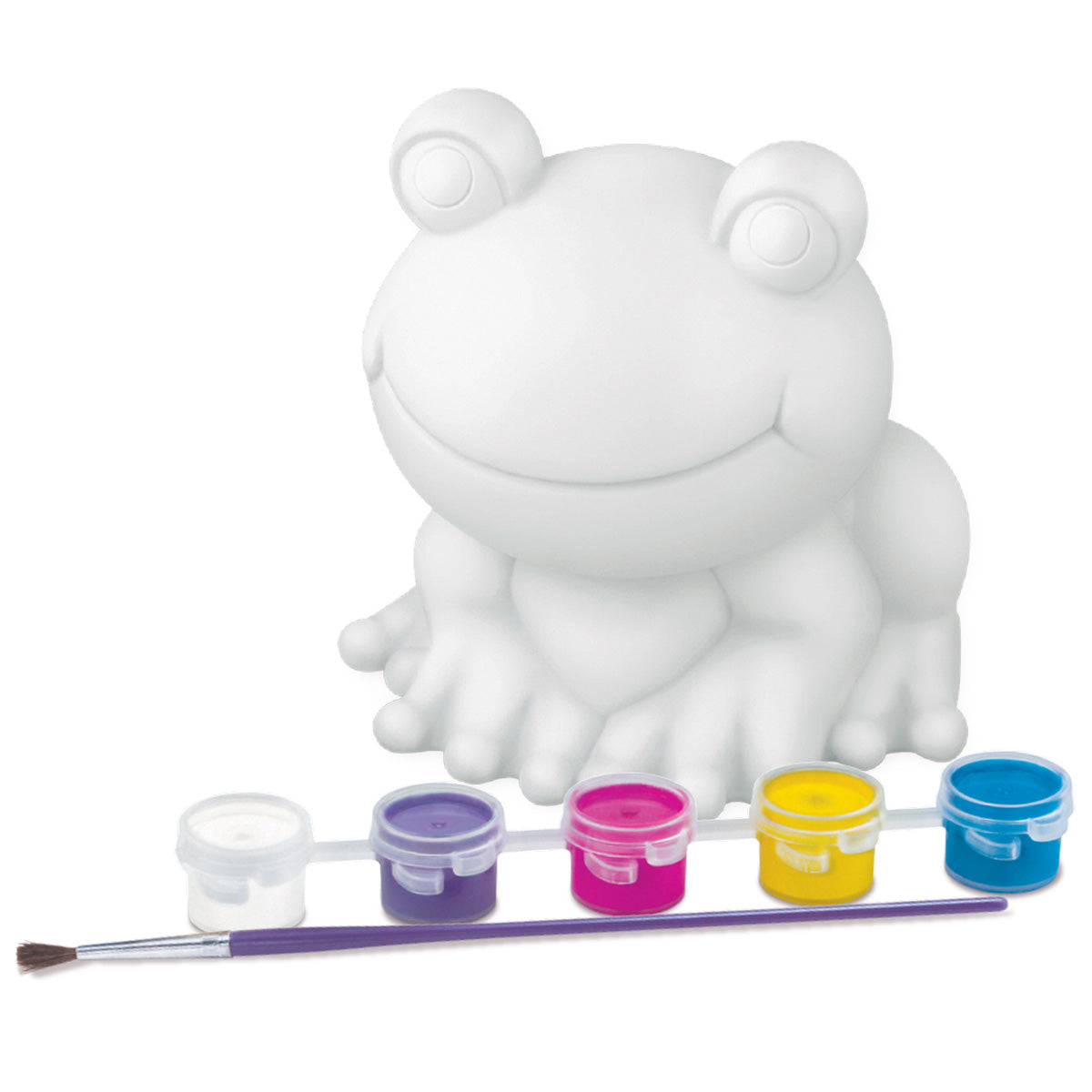 Paint Your Own Teracotta Garden Frog