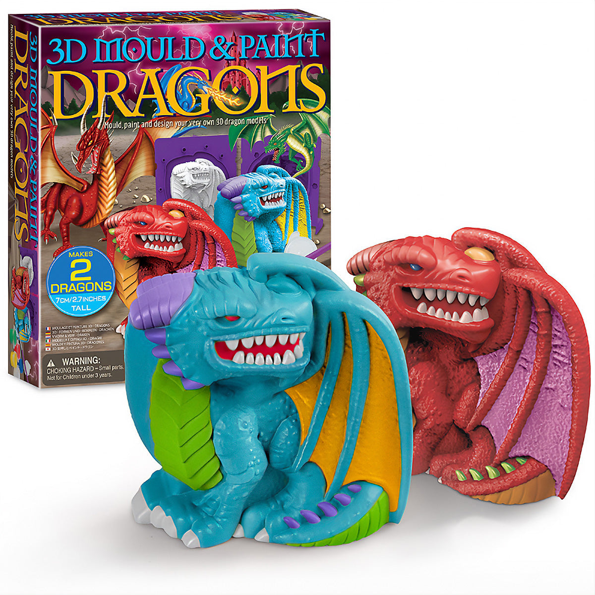 Mould & Paint 3D Dragon