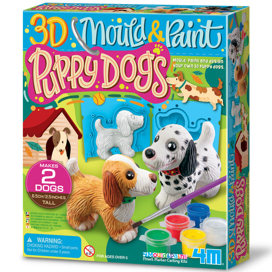 Mould & Paint Puppy Dogs