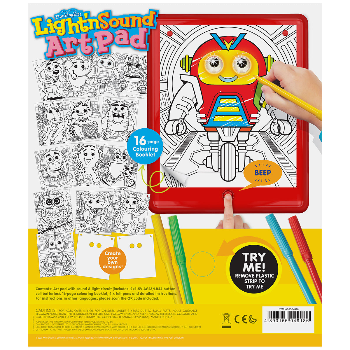 Thinking Kits Light & Sound Art Pad