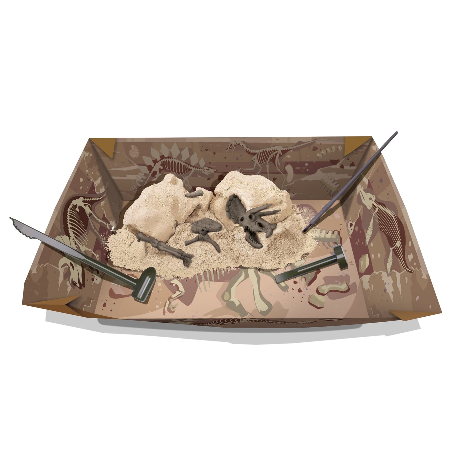 Triceratops Skeleton Excavation Kit