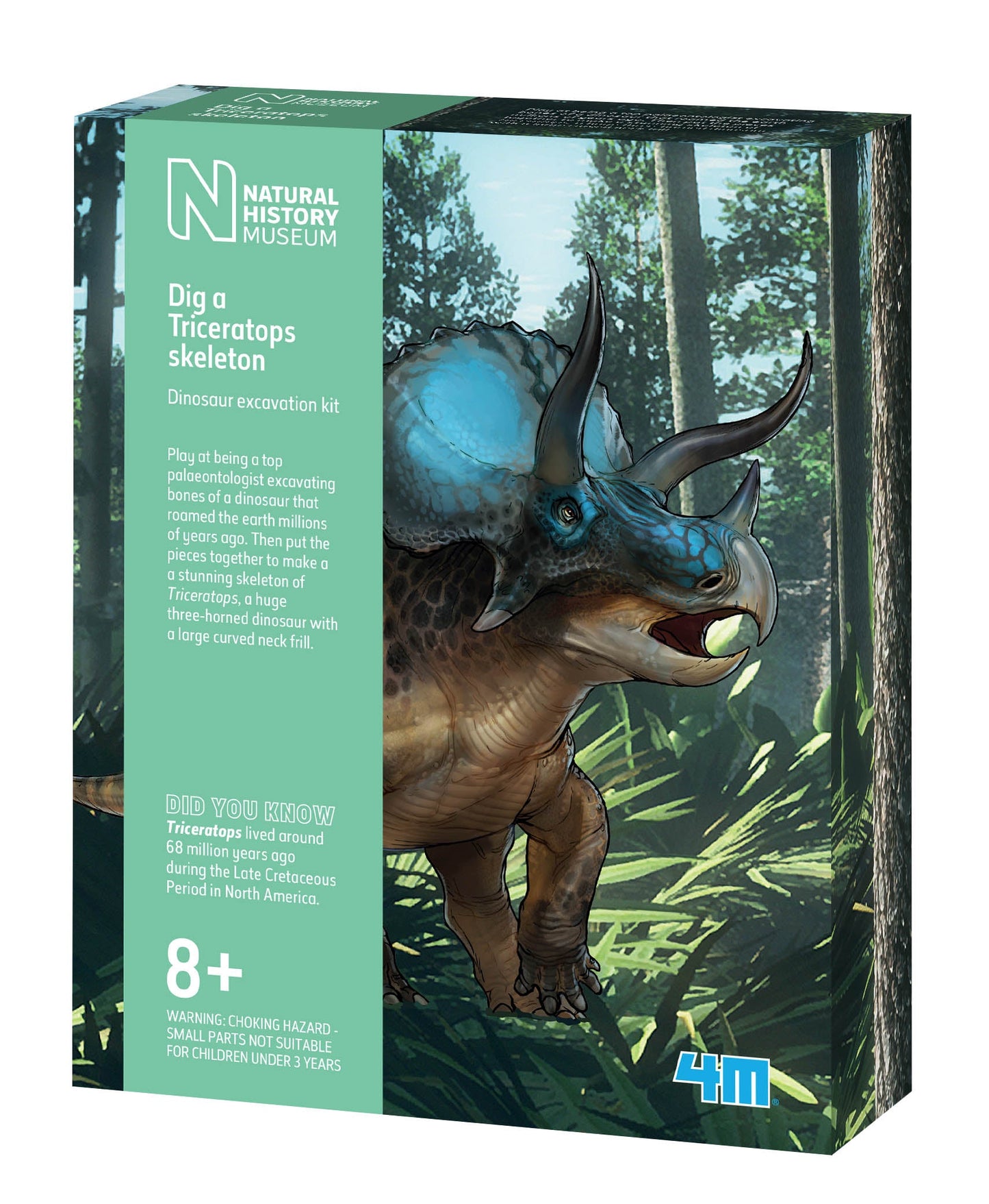 Natural History Museum Dig a Triceratops Skeleton