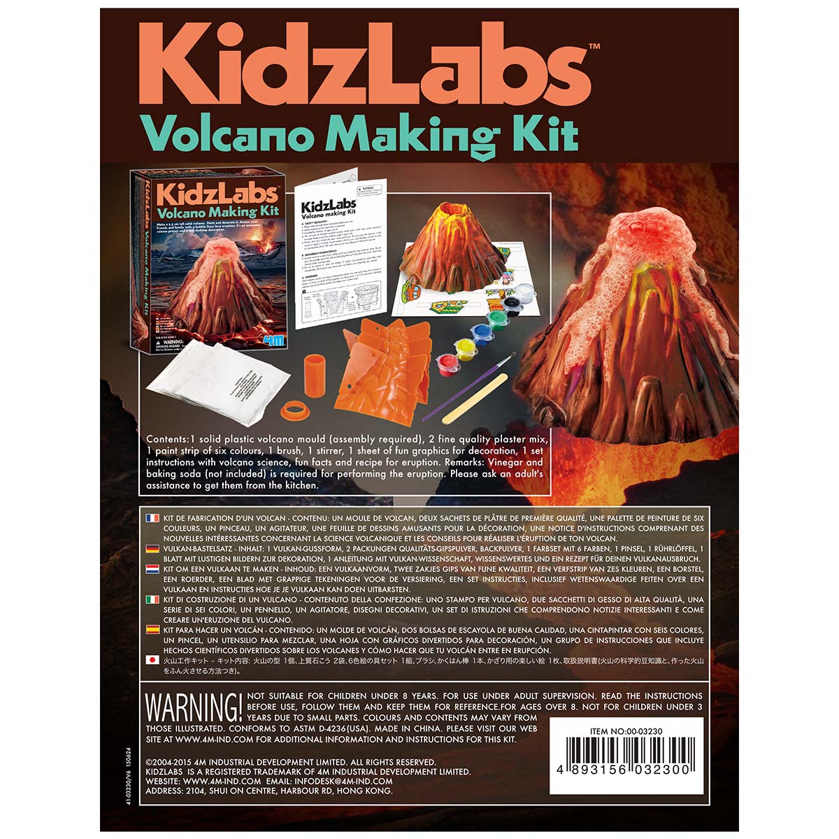 KidzLabs Volcano Making Kit