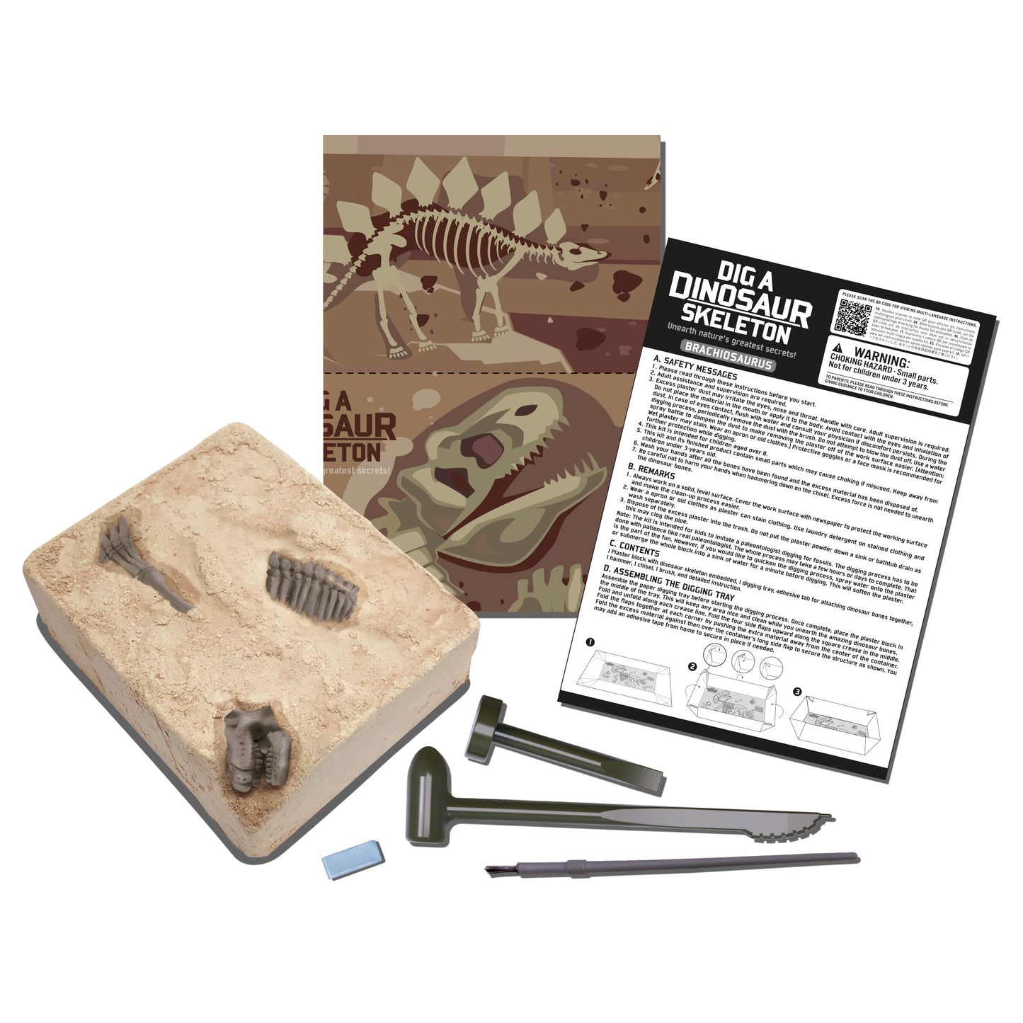 Brachiosaurus Skeleton Excavation Kit