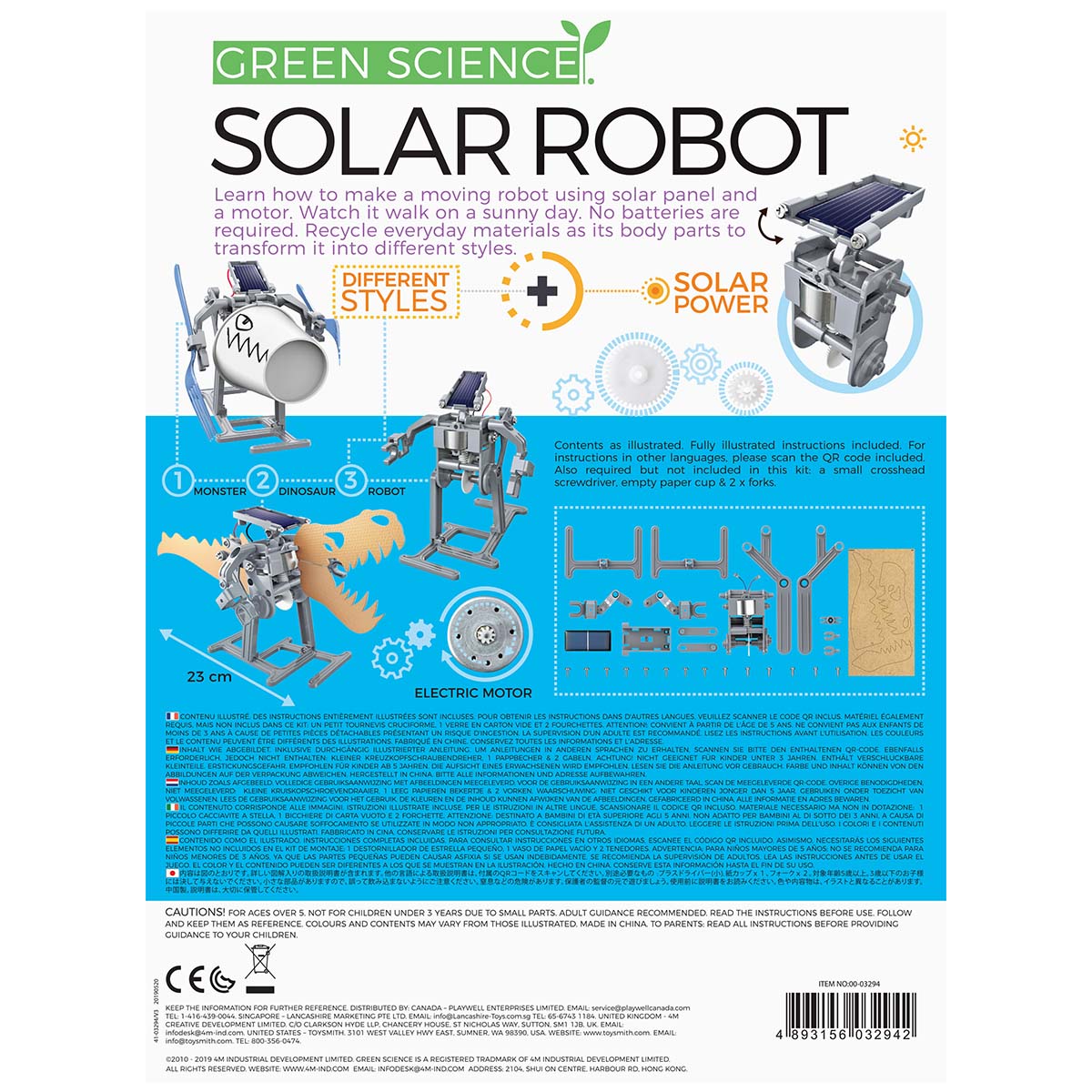 Green Science Solar Robot