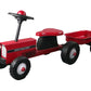 Red Tractor with Trailer
