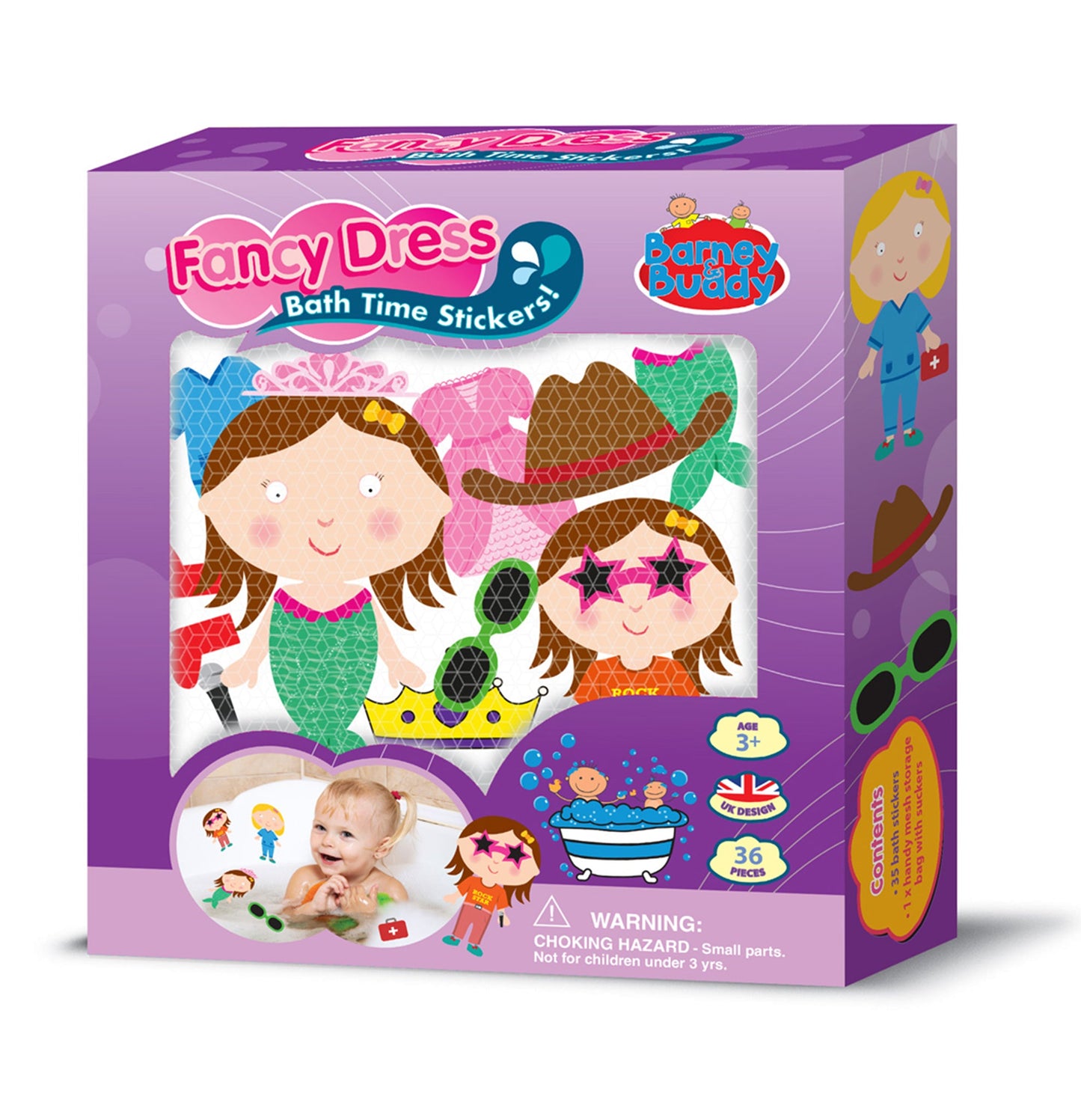 Bath Time Stickers Fancy Dress