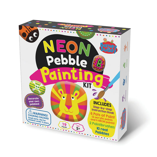Neon Pebble Painting Kit