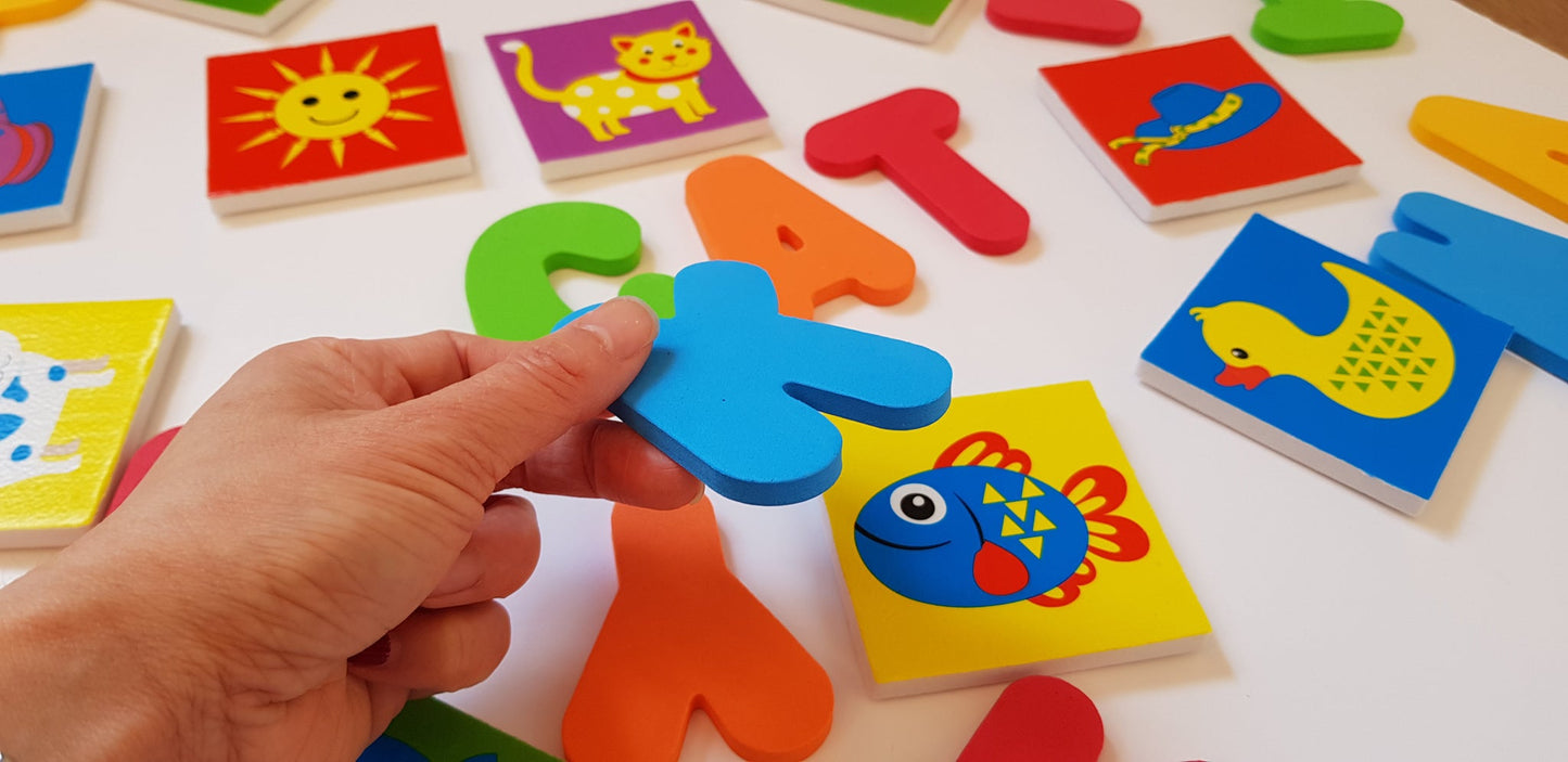 Bath Time Stickers Alphabet Learn & Spell