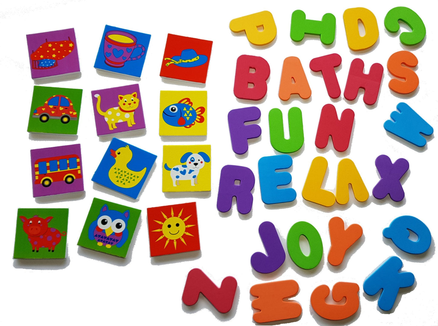 Bath Time Stickers Alphabet Learn & Spell