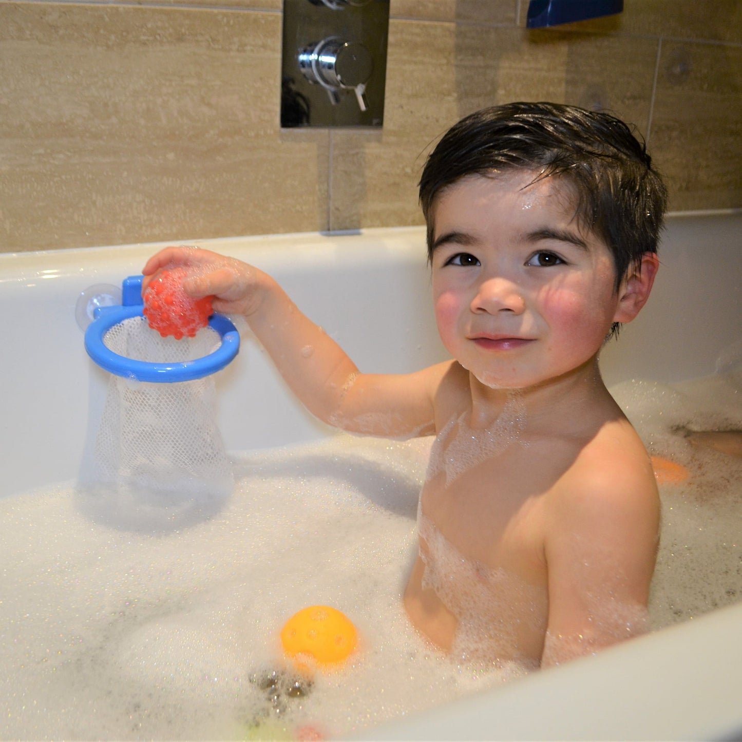 Bath Time Hoops with Sensory Balls