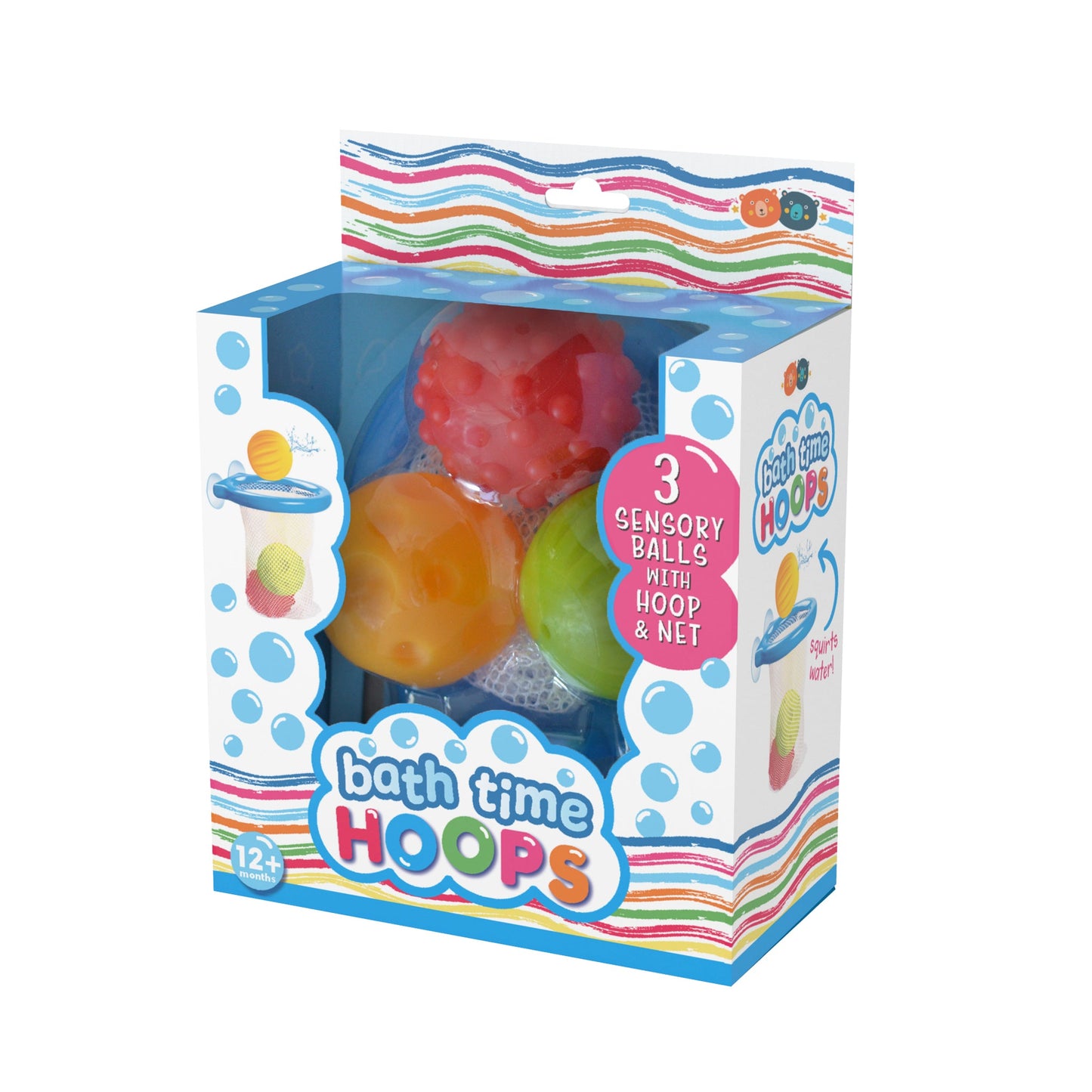 Bath Time Hoops with Sensory Balls
