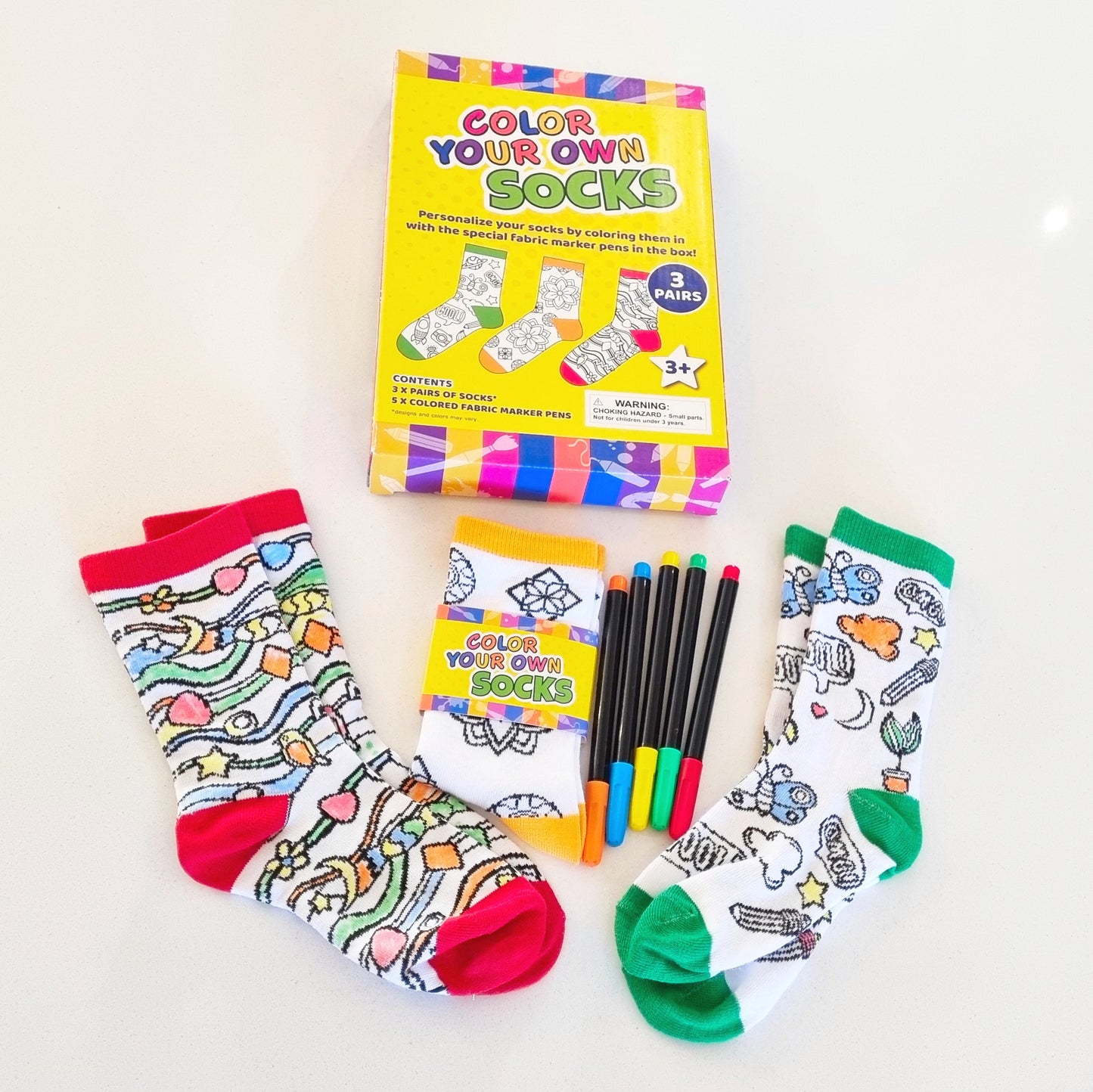 Colour Your Own Socks