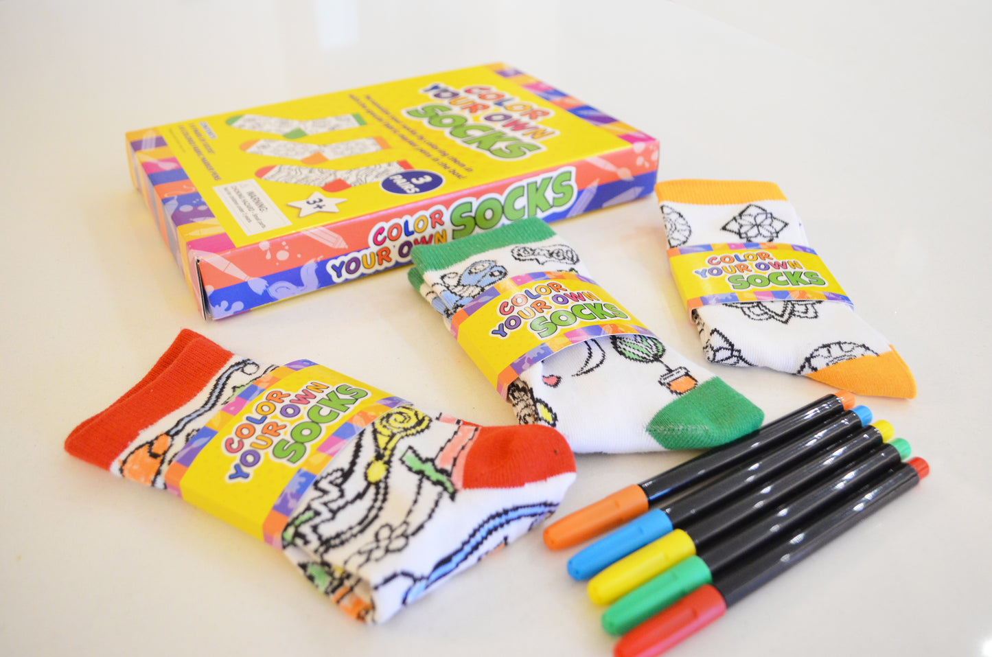 Colour Your Own Socks