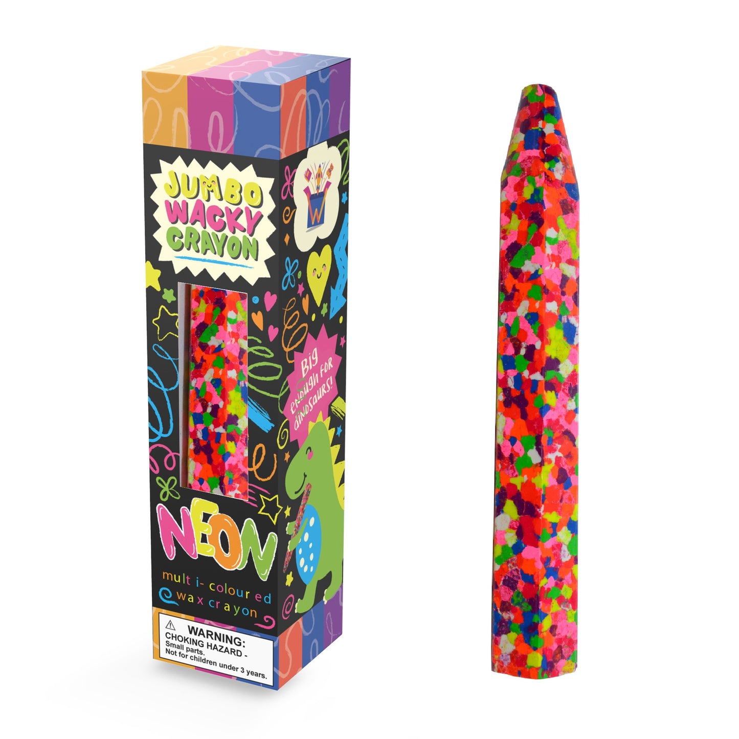 Wacky Crayon Neon