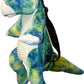 Gizmos Backpacks Green/Blue Triceratops