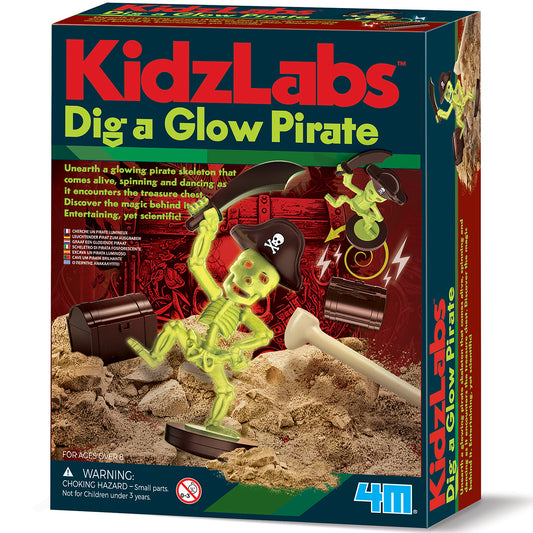KidzLabs Dig a Glow Pirate