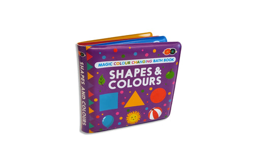 Magic Colour Changing Bath Book Shapes & Colours