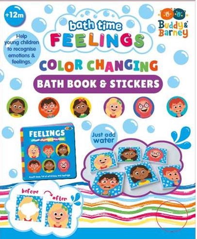 Feelings Bath Book & Stickers