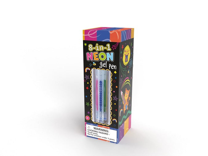 8 in 1 Neon Gel Pen