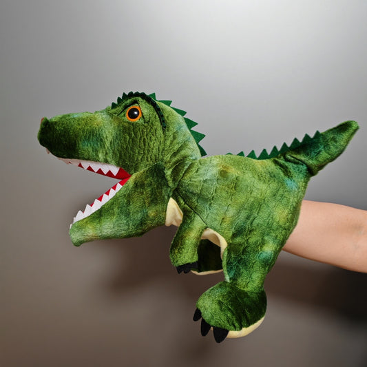 Gizmos Hand Puppets -  T Rex Green