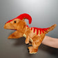 Gizmos Hand Puppets - Parasaurolophus - Red