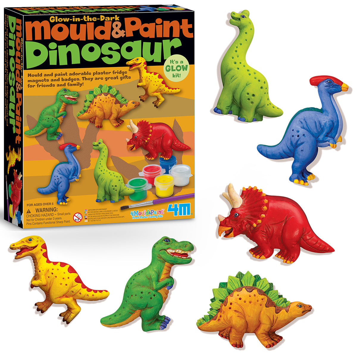 Mould and paint dinosaur hot sale kit