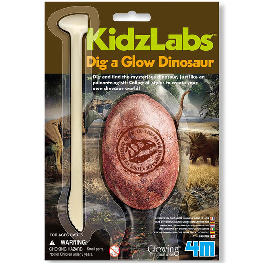 KidzLabs Dig A Glow Dinosaur