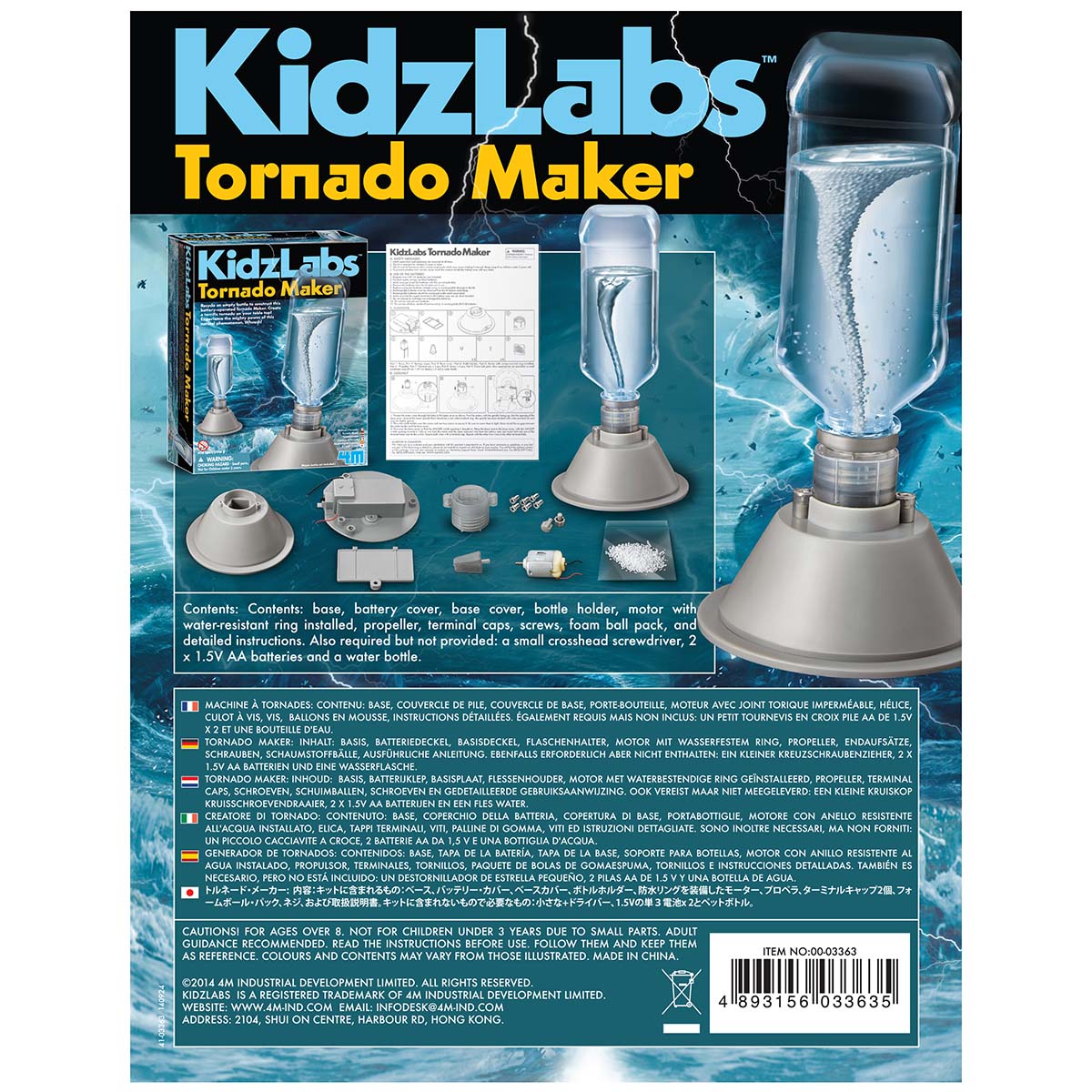 Kidz lab sales tornado maker