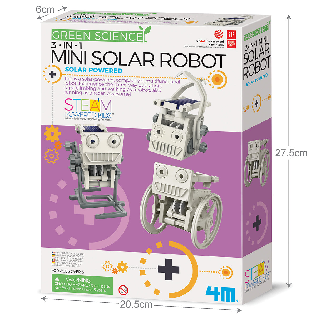 4m hot sale solar robot