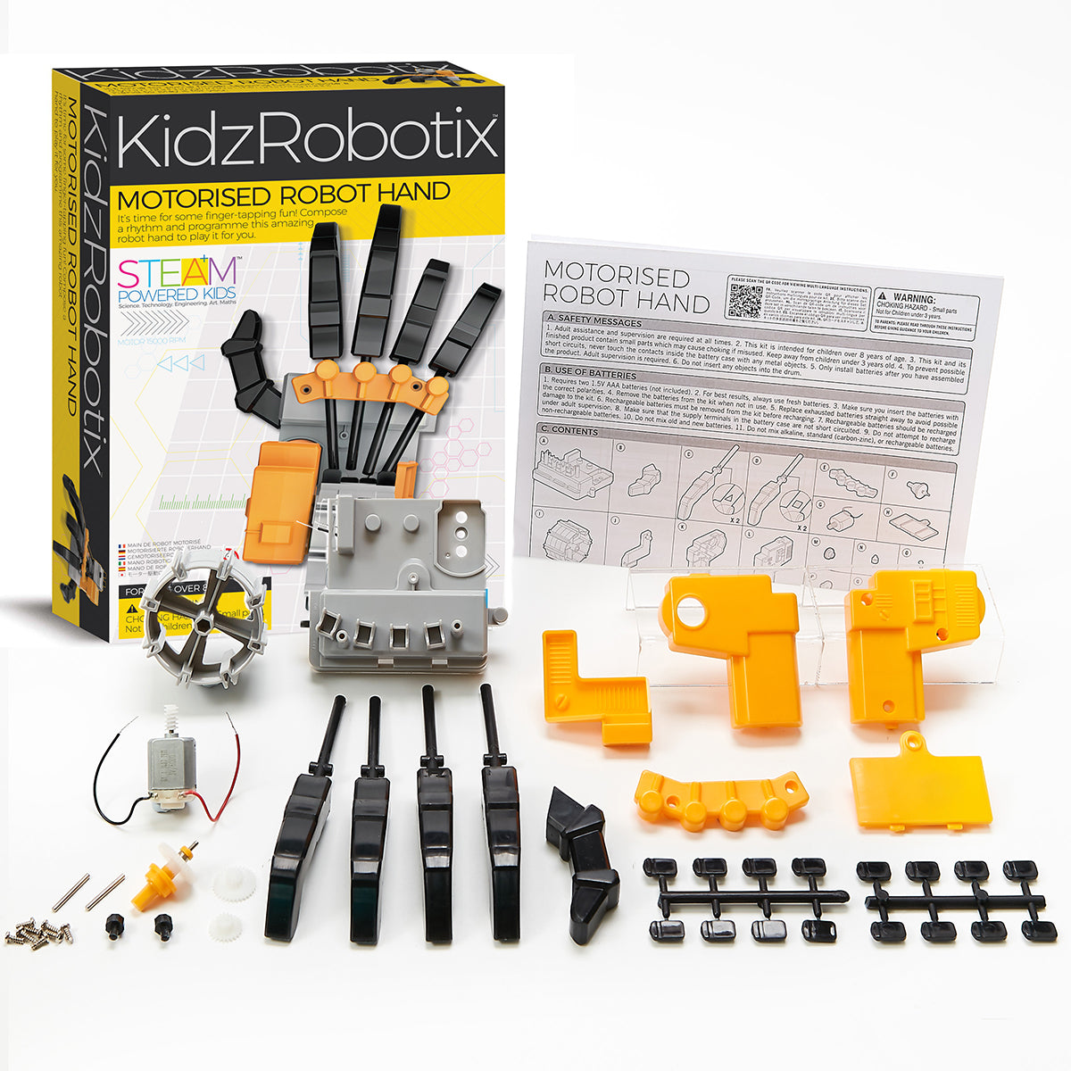 Kidz store robotix hand