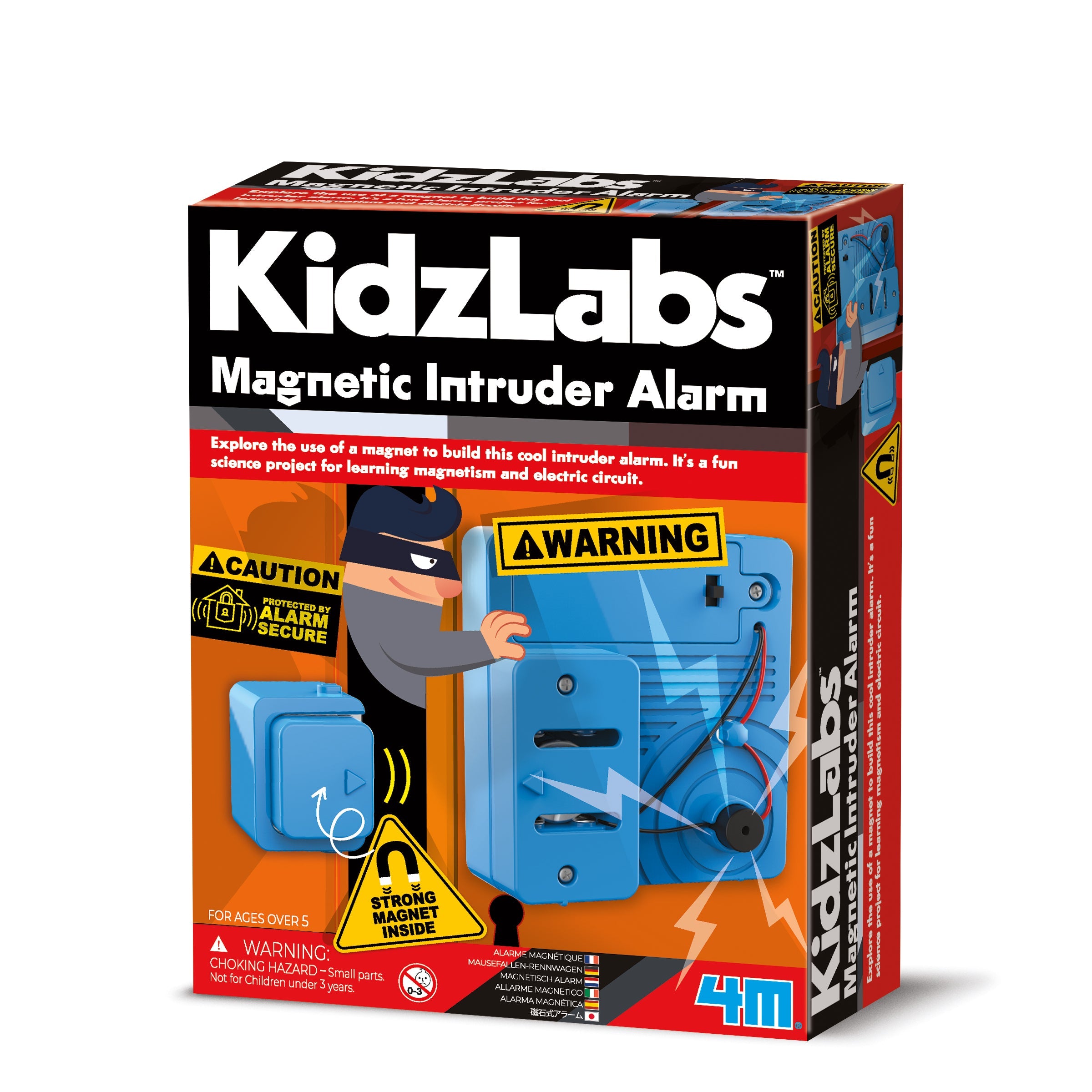 KidzLabs Magnetic Intruder Alarm by 4M from Great Gizmos – Great