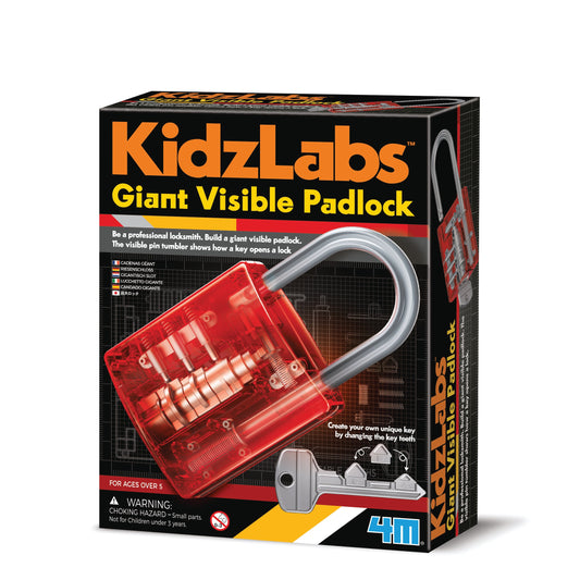 KidzLabs Giant Visible Padlock