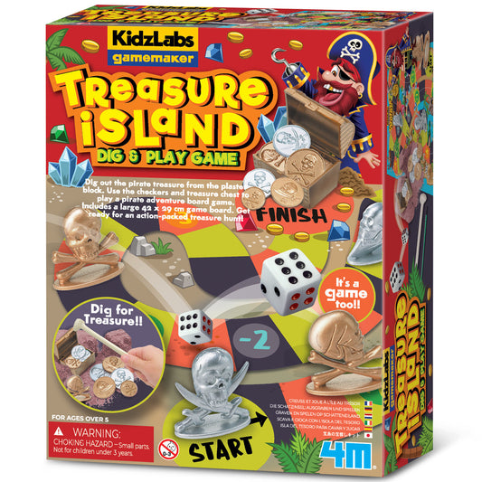 KidzLabs Treasure Island Dig & Play