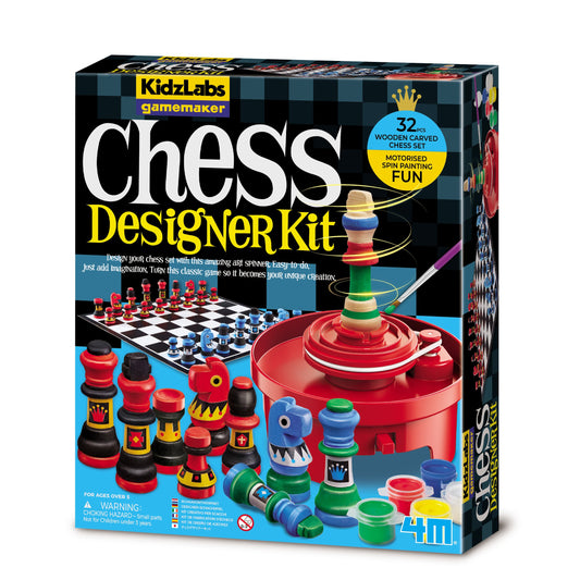 KidzLabs Motorised Spin Art Chess Designer