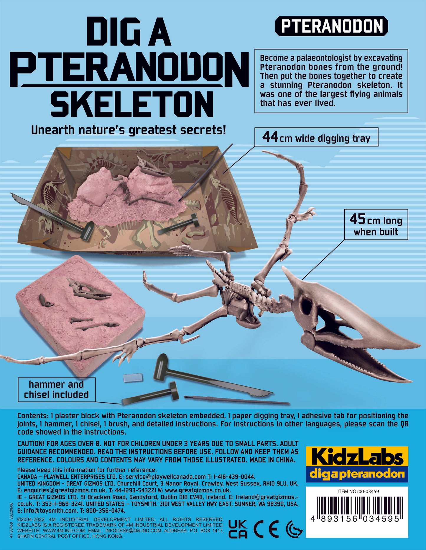 Kidz Labs Dig a Pteranodon Skeleton