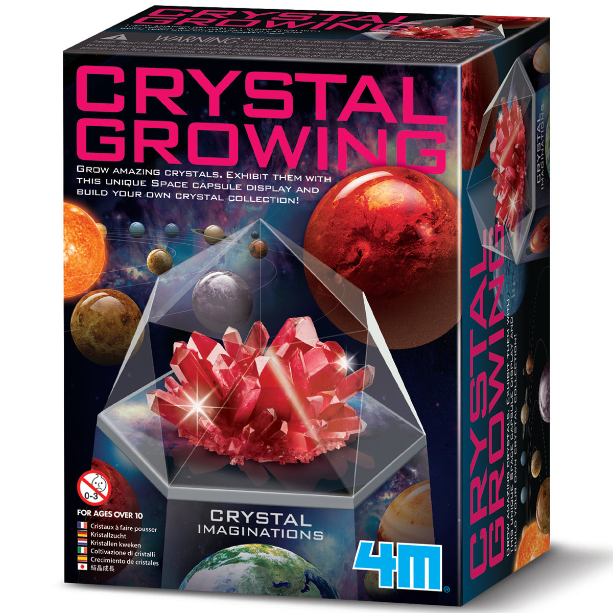 Crystal Imaginations Crystal Growing Kit Red