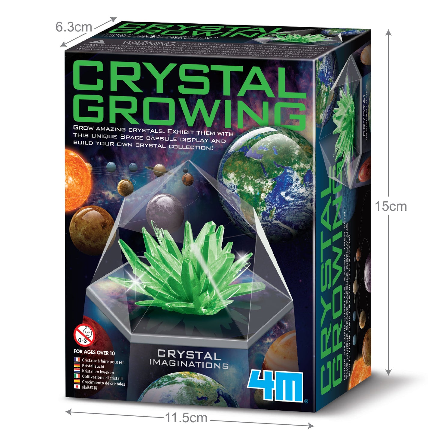 Crystal Imagination Crystal Growing Kit Green